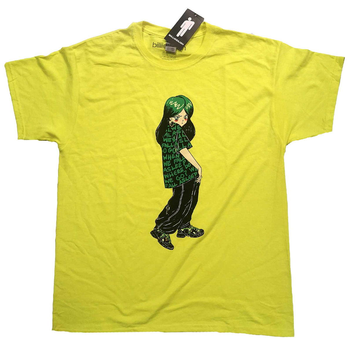 Bilie Eilish - Anime: Unisex T-Shirt