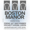 Boston Manor 20/09/24 @ Project House