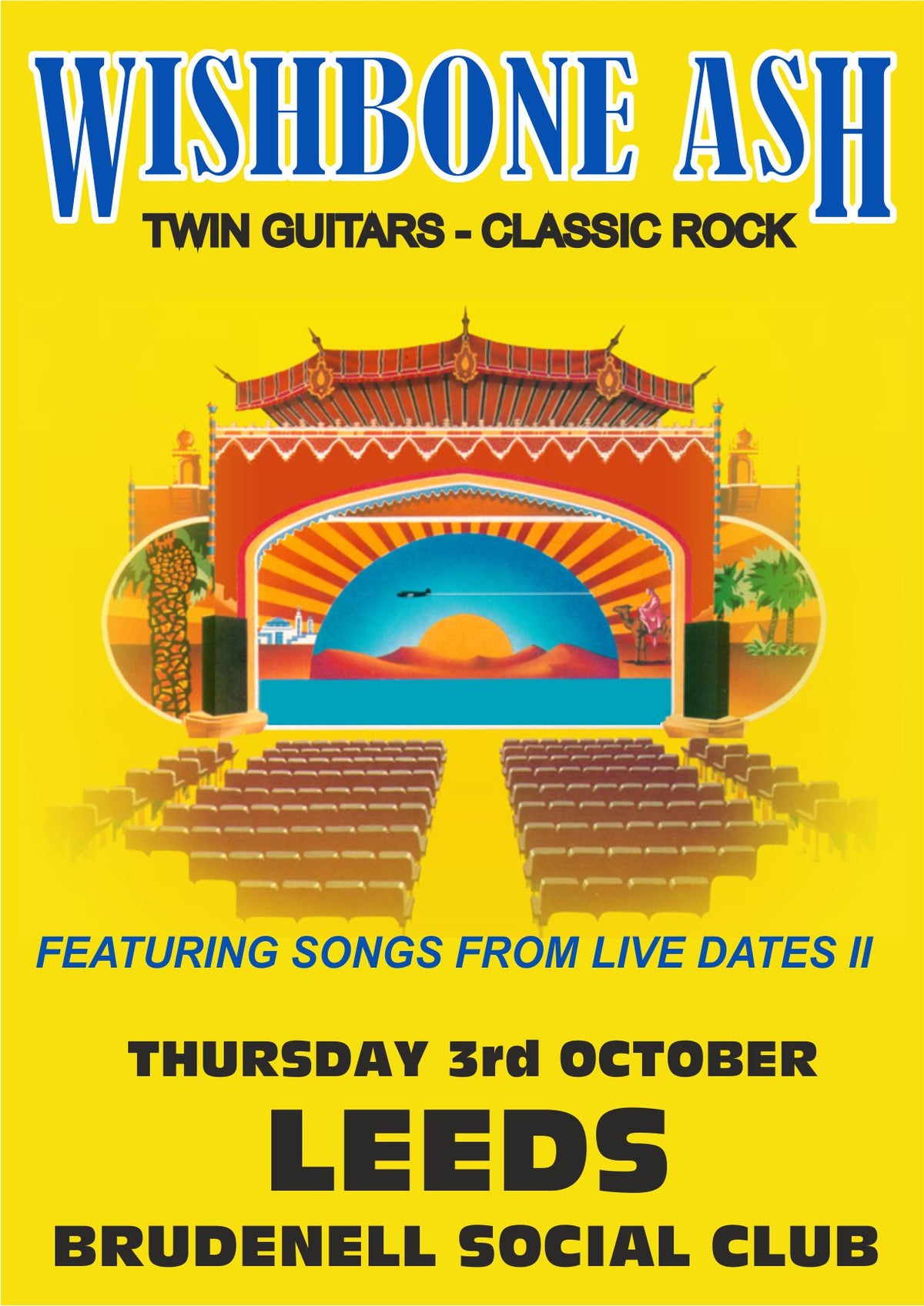 Wishbone Ash 03/10/24 @ Brudenell Social Club