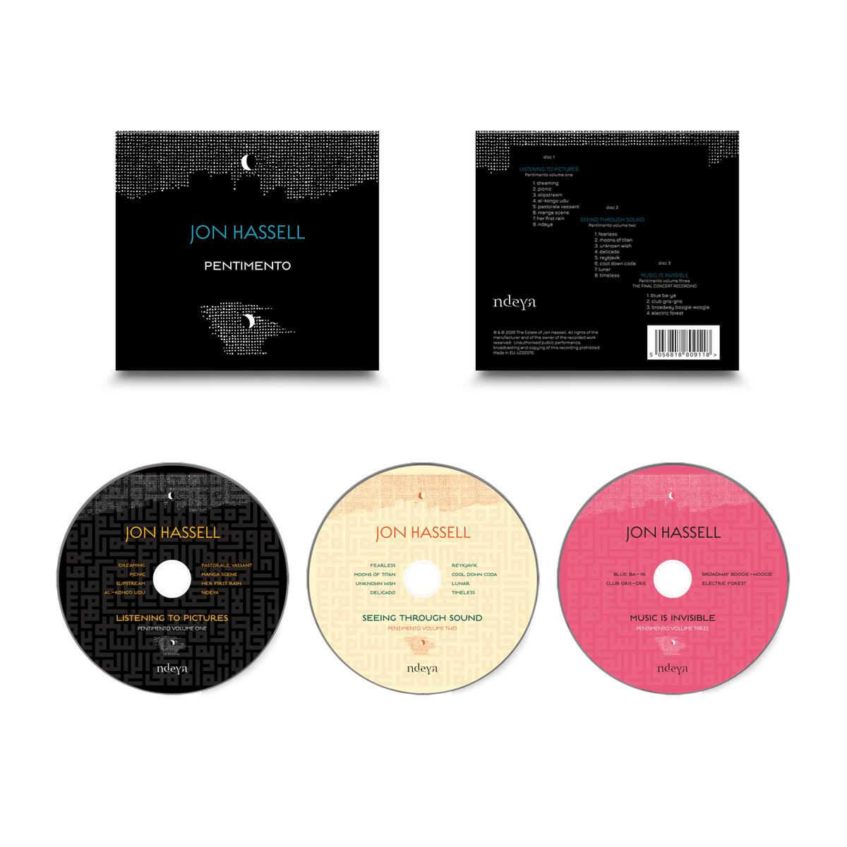 Jon Hassell - Music Is Invisible (Pentimento Volume Three) *Pre-Order
