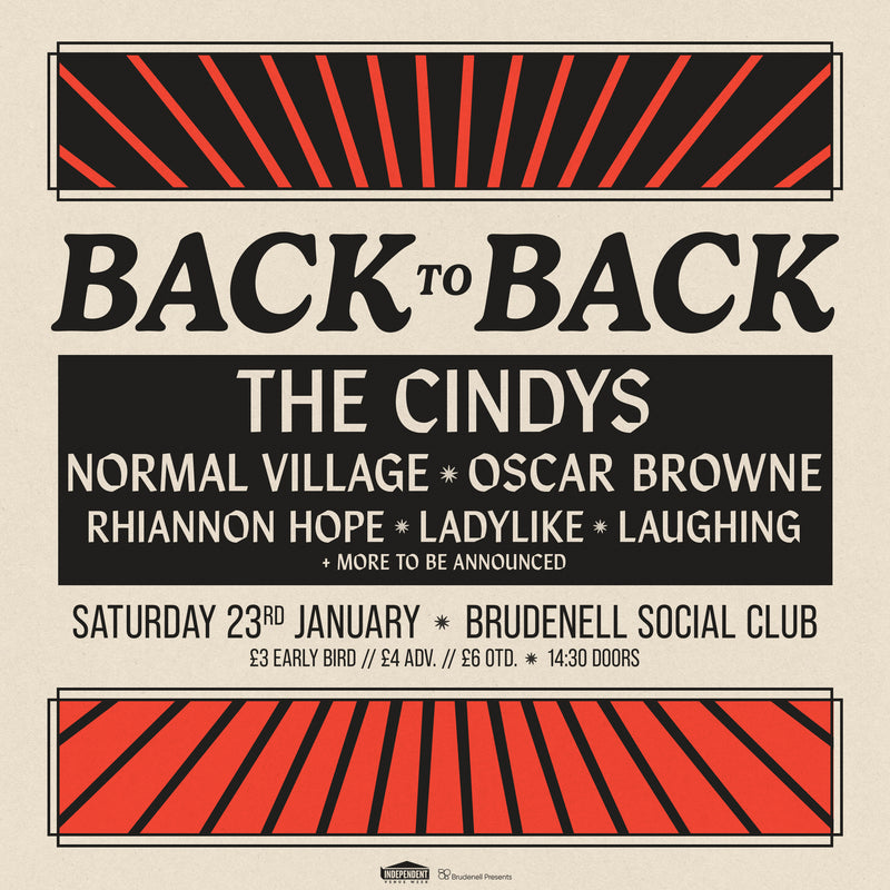 Back To Back Festival 2027 23/01/27 @ Brudenell Social Club