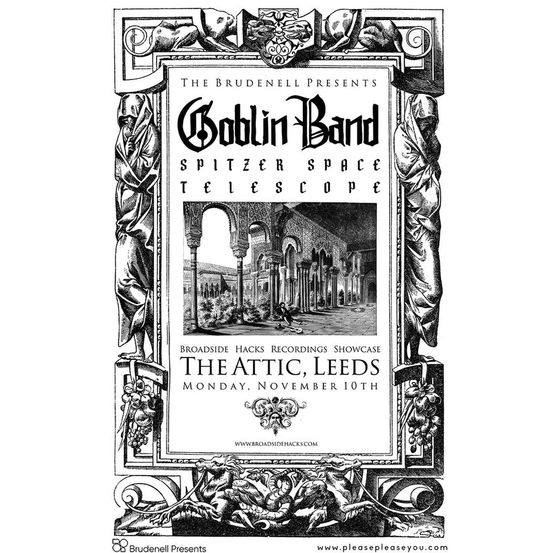 Broadside Hacks Tour: Goblin Band & Spitzer Space Telescope 10/11/25 @ The Attic