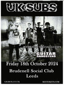 UK Subs 18/10/24 @ Brudenell Social Club