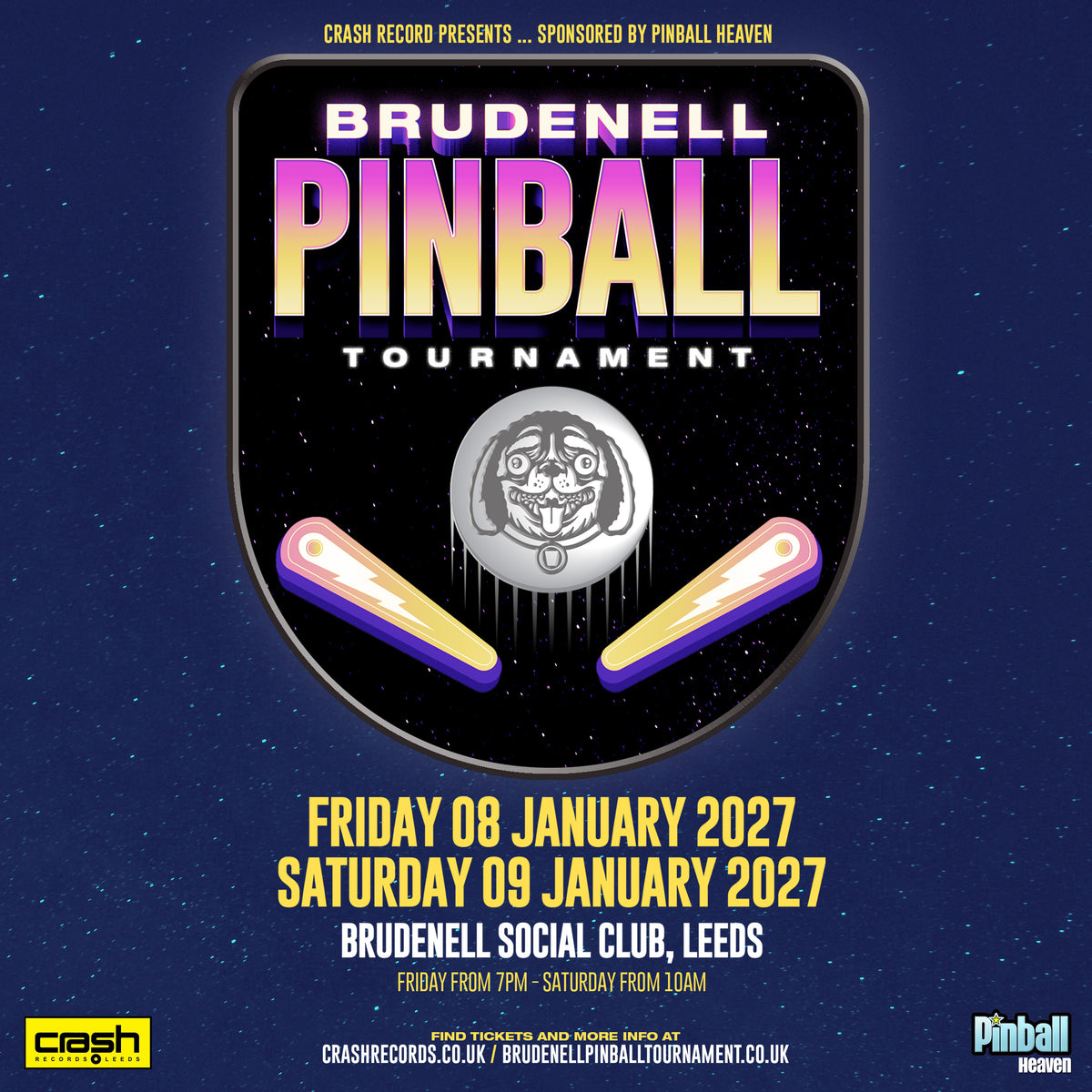 Brudenell Pinball Tournament 08/01 - 09/01/27 @ Brudenell Social Club