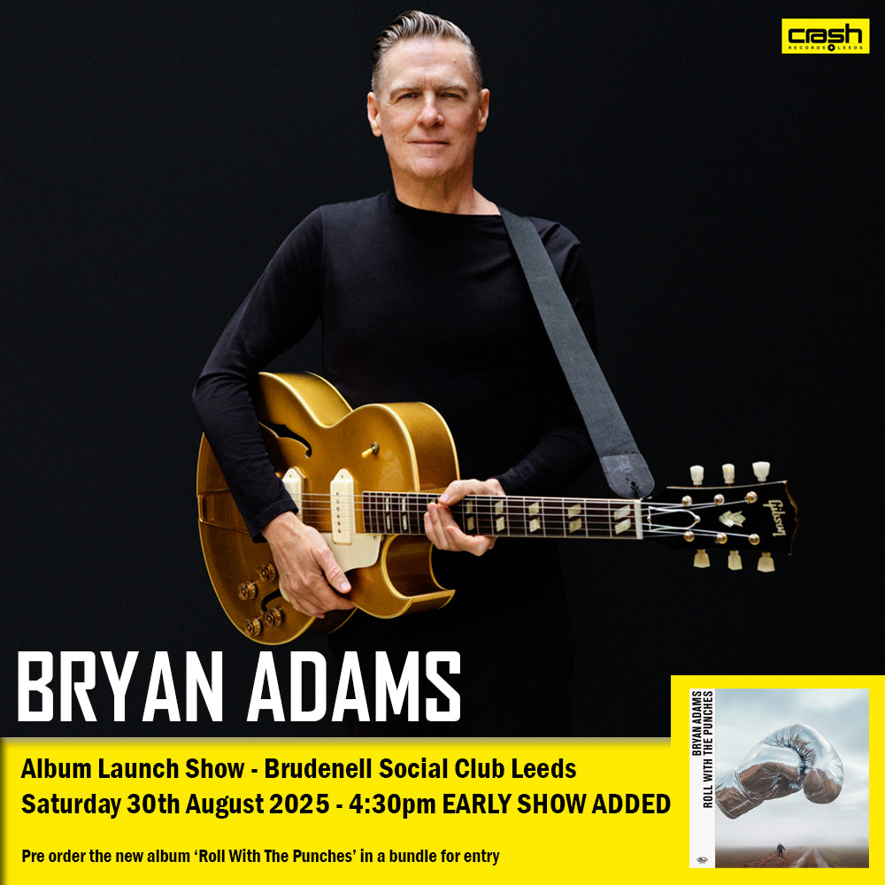 Bryan Adams - Roll With The Punches  + Ticket Bundle (Album Launch EARLY 4:30 Show at Brudenell Social Club) *Pre-Order