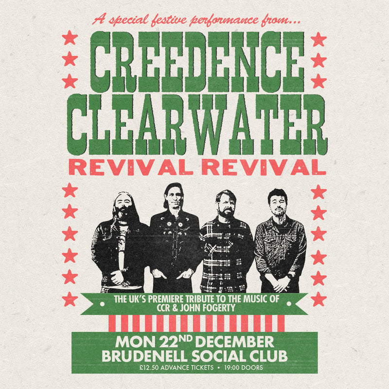 Creedence Clearwater Revivial Revival 22/12/25 @ Brudenell Social Club
