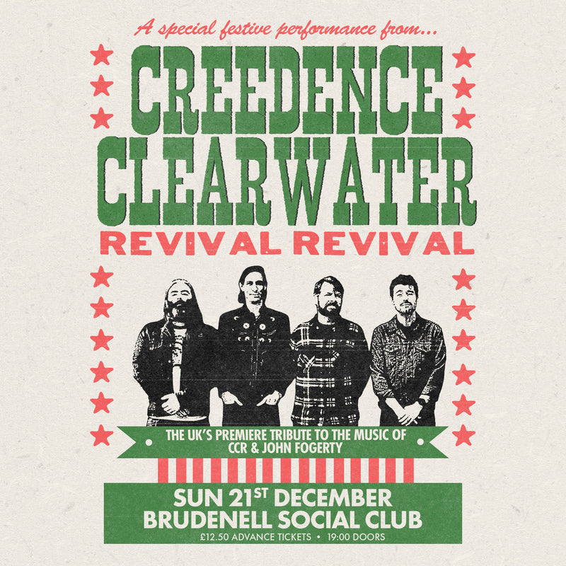 Creedence Clearwater Revival Revival 21/12/25 @ Brudenell Social Club