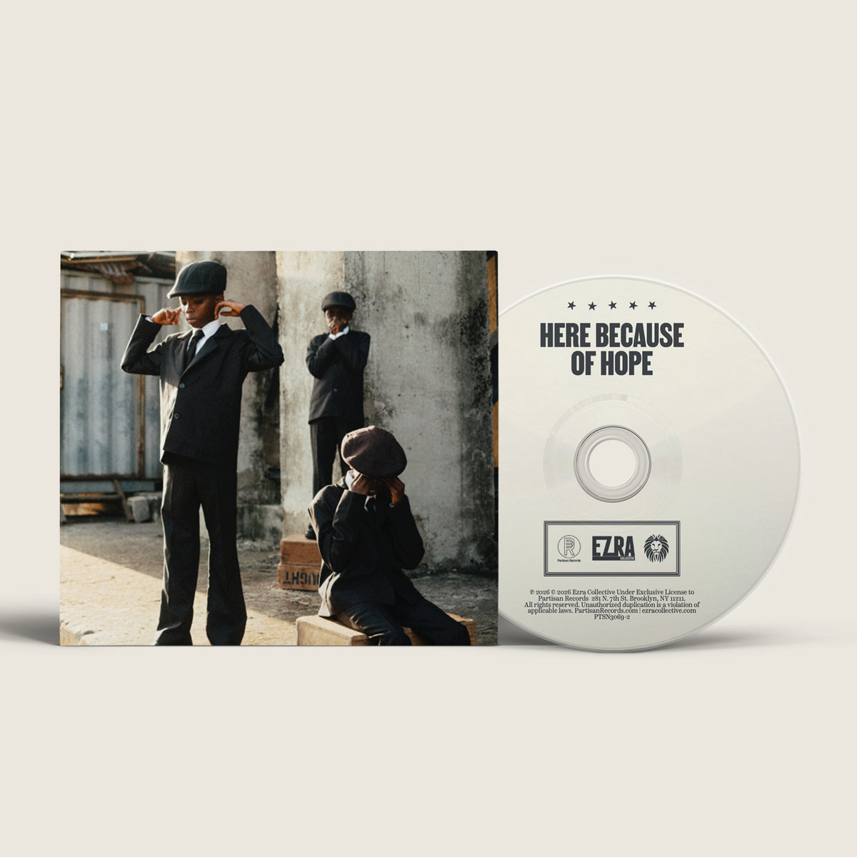Ezra Collective - Here Because Of Hope : Album + Ticket Bundle  (DJ Set at the Wardrobe Leeds) *Pre-order