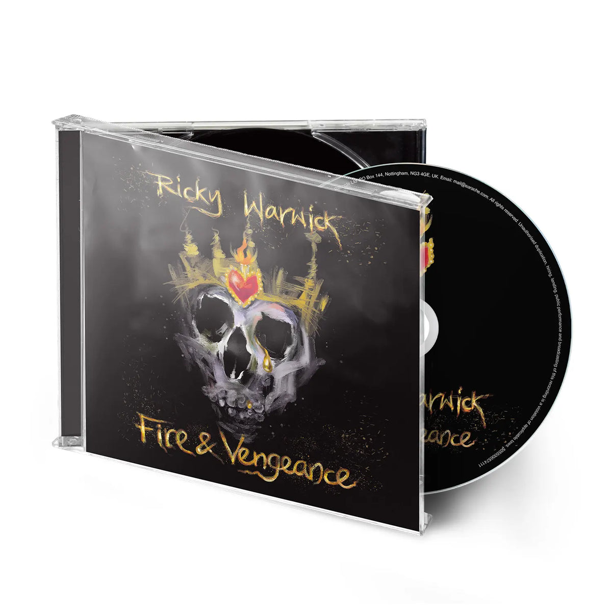 Ricky Warwick - Fire & Vengeance *Pre-Order + INSTORE SESSION