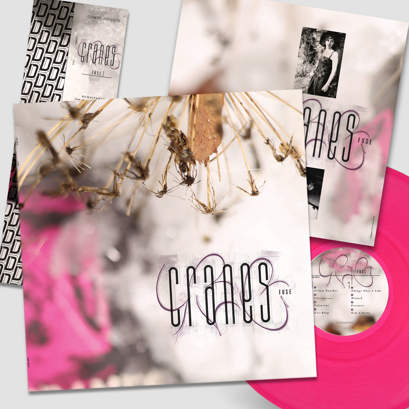 CRANES - Fuse: Neon Pink Vinyl LP + Signed Print DINKED ARCHIVE EDITION EXCLUSIVE 018