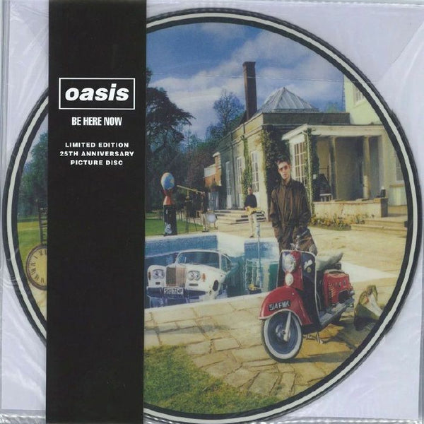 Oasis Be Here Now 25周年記念ピクチャーディスク Oasis - Be Here Now (Remastered). Vinyl - 25th Anniversary