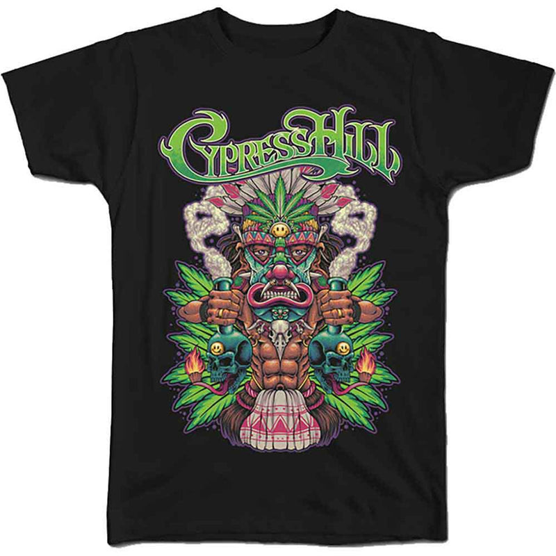 Cypress Hill - Tiki Time (Black) - Unisex Tshirt