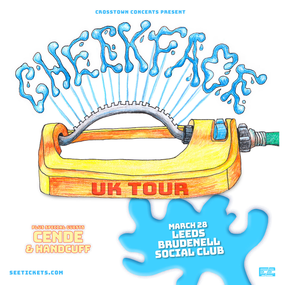 Cheekface 28/03/24 @ Brudenell Social Club