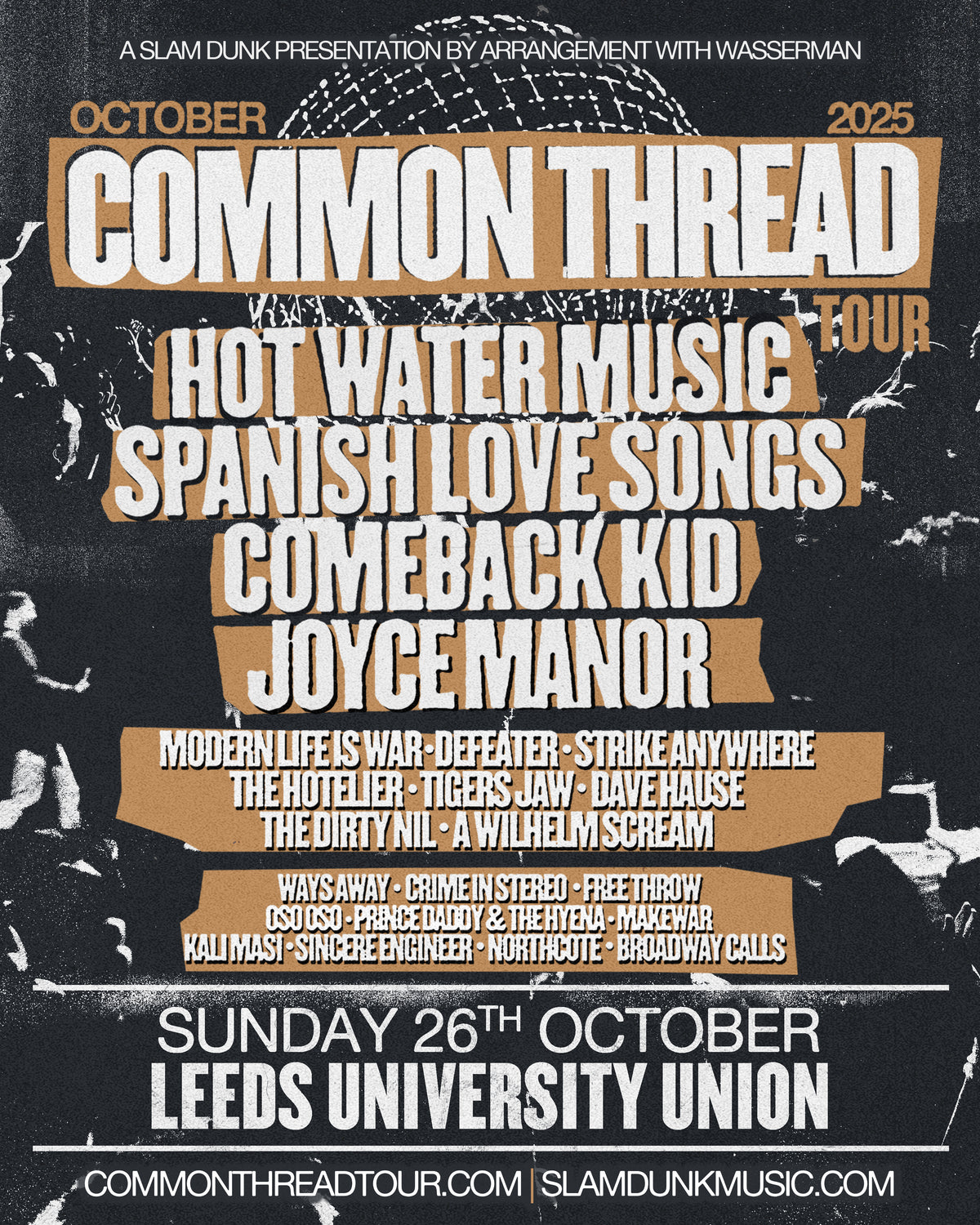 Common Thread Tour 2025 26/10/25 @ Leeds University Union