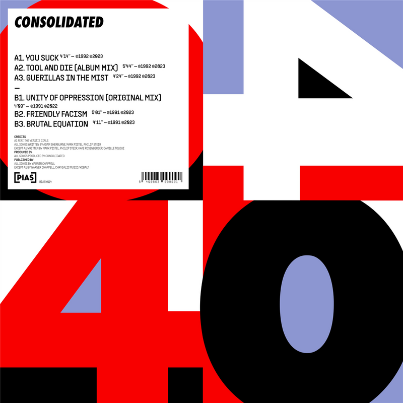 Consolidated 12" - [PIAS] 40