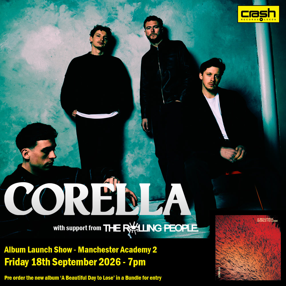 Corella - A Beautiful World To Lose: Album + Ticket Bundle (Album Launch Show at Manchester Academy 2) *Pre-Order