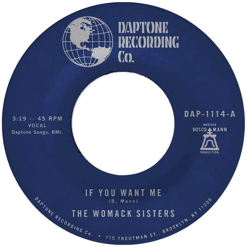 Womack Sisters (The) - If You Want Me