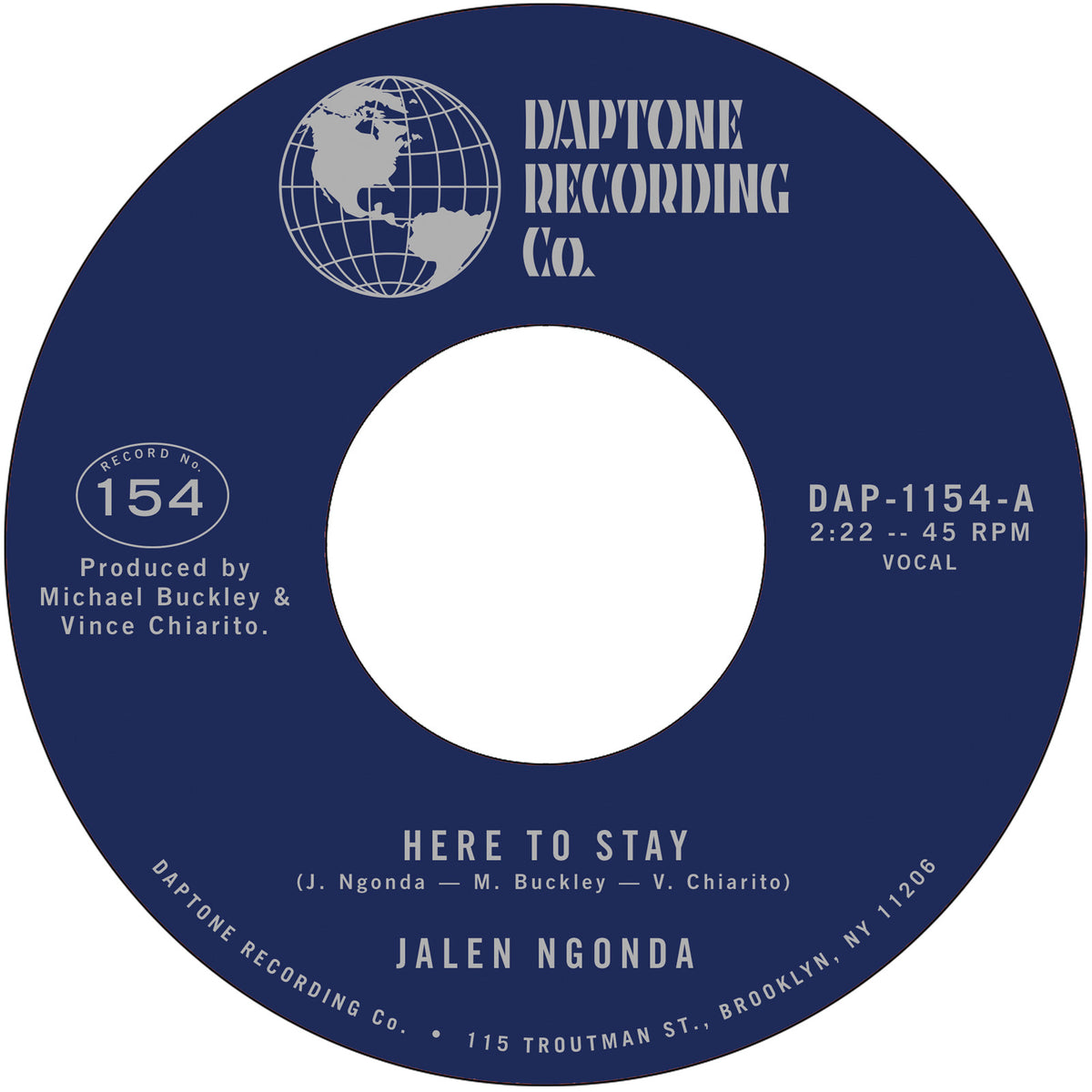 Jalen Ngonda - Here To Stay / If You Don't Want My Love