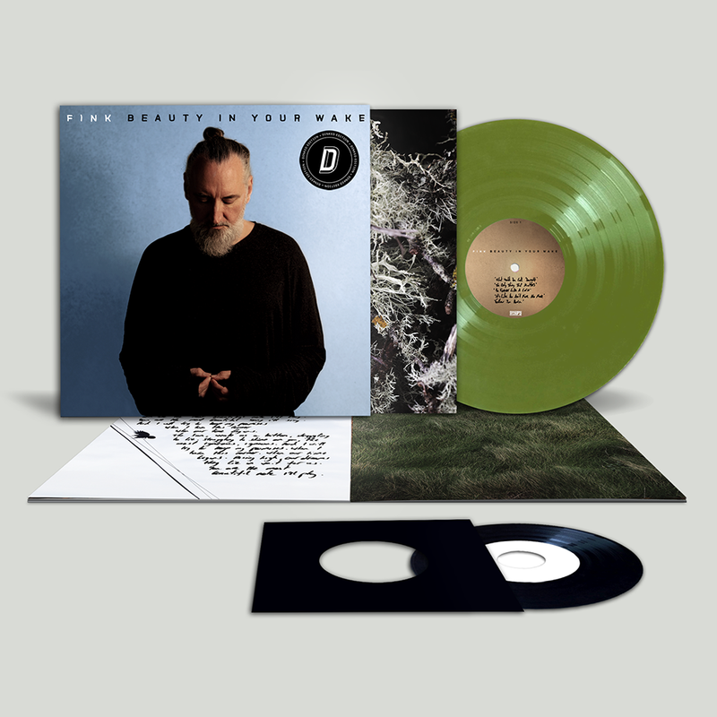 Fink - Beauty in your Wake: Limited Zenor Moss Vinyl LP + Bonus 7" + Alternative Sleeve DINKED EDITION EXCLUSIVE 291