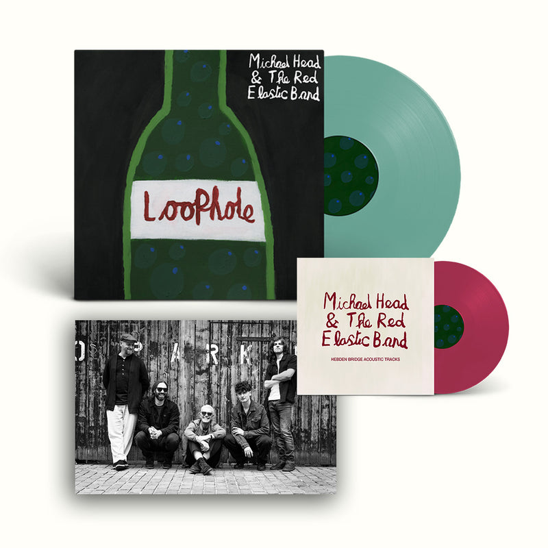 Michael Head & The Red Elastic Band - Loophole: Limited Duck Egg Green Vinyl LP + Transparent Purple 7inch & Signed Print DINKED EDITION EXCLUSIVE 279