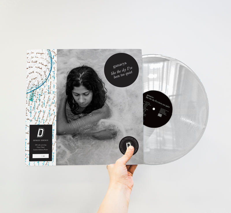 ganavya - like the sky I've been too quiet: Limited Clear Double Vinyl LP + Poster DINKED EDITION EXCLUSIVE 282