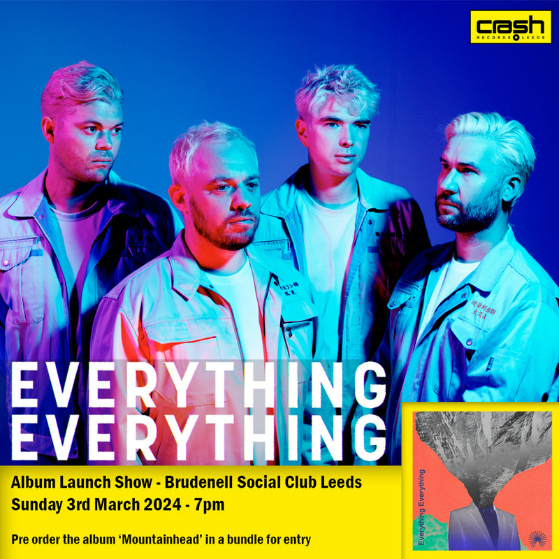 Everything Everything - Mountainhead + Ticket Bundle (Album Launch Show at Brudenell Social Club) *Pre-Order