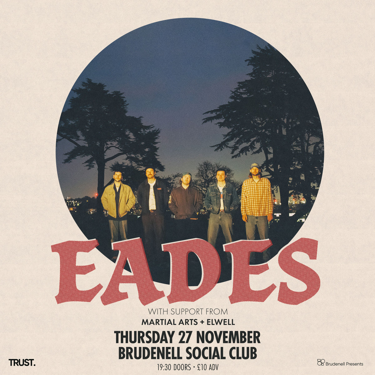 Eades 27/11/25 @ Brudenell Social Club