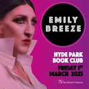 Emily Breeze 01/03/24 @ Hyde Park Book Club