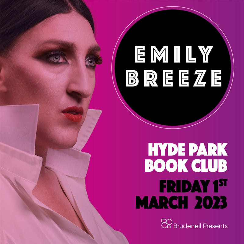 Emily Breeze 01/03/24 @ Hyde Park Book Club