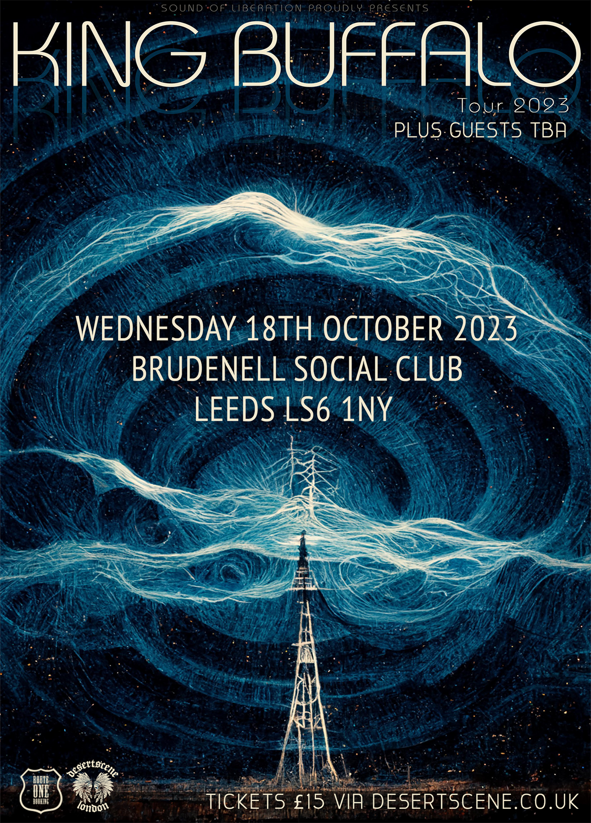 King Buffalo 18/10/23 @ Brudenell Social Club