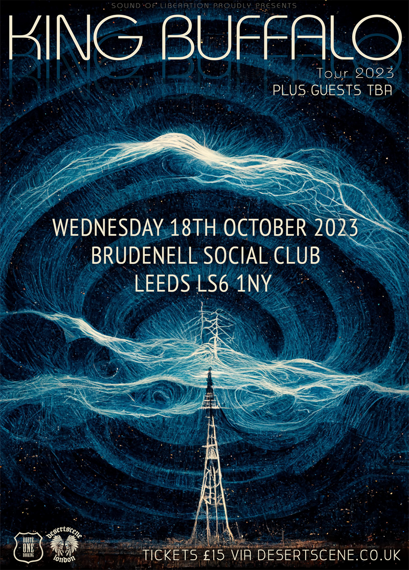 King Buffalo 18/10/23 @ Brudenell Social Club