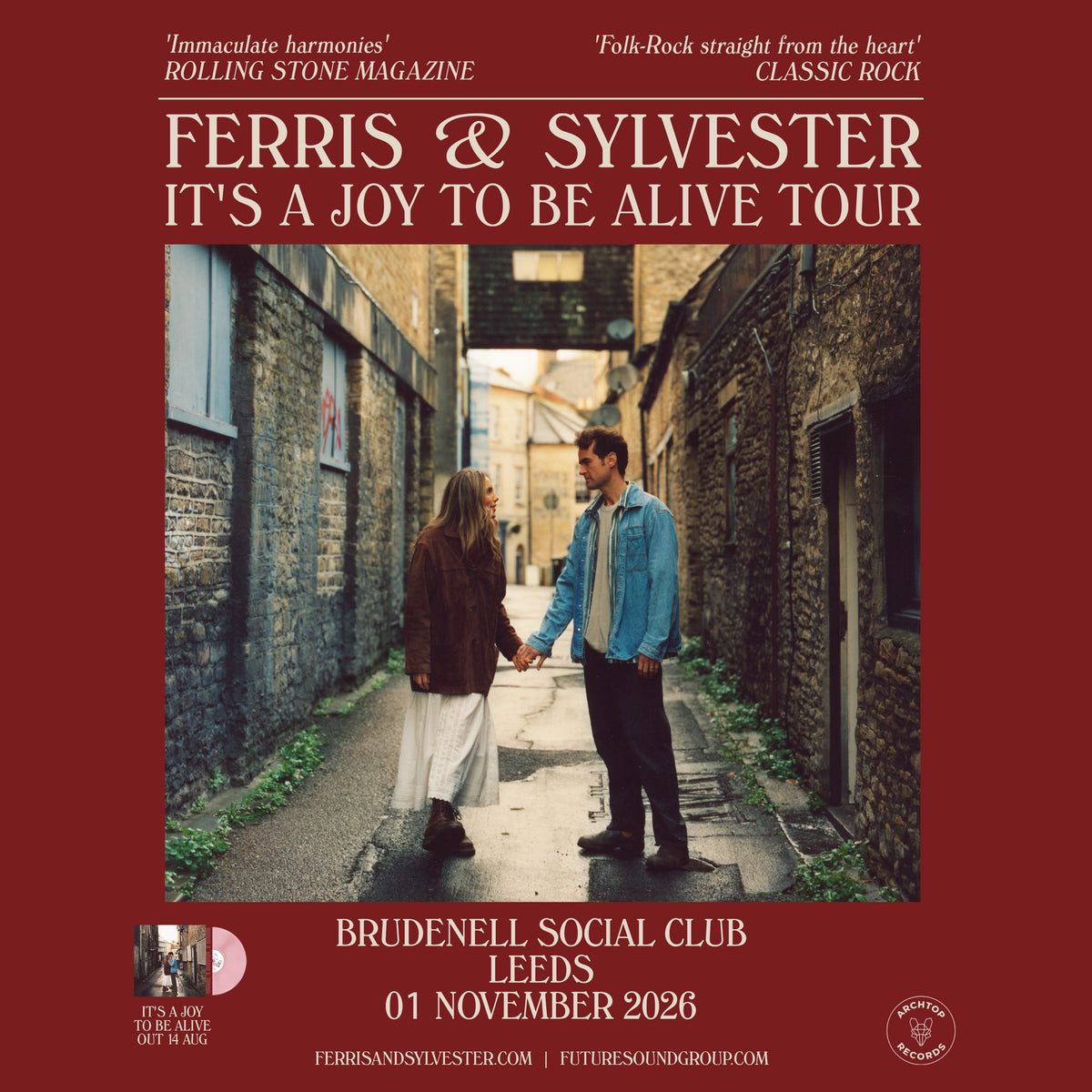 Ferris & Sylvester 01/11/26 @ Brudenell Social Club
