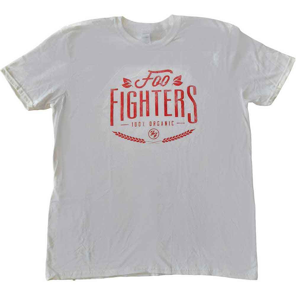 Foo Fighters - White - Unisex T-Shirt