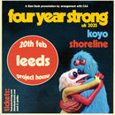 Four Year Strong 20/02/25 @ Project House