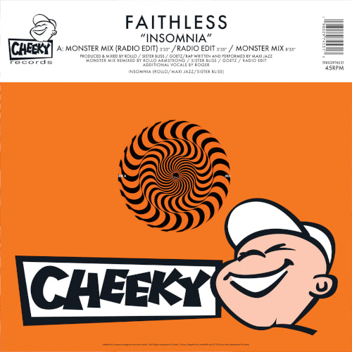Faithless - Insomnia - Limited RSD Black Friday 2025