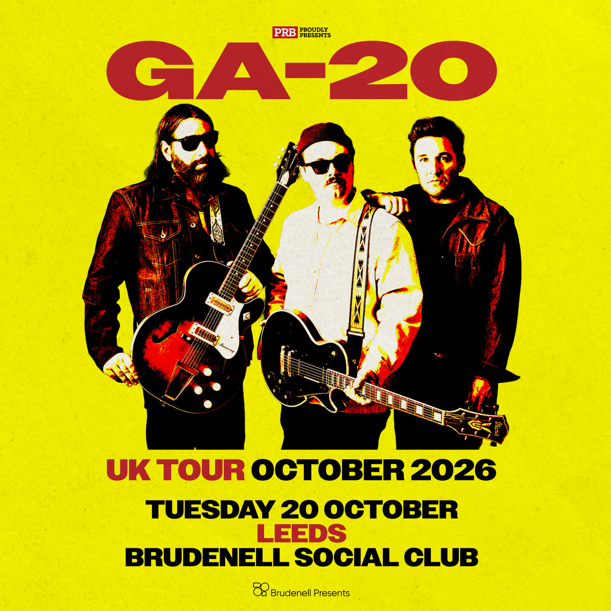 GA-20 20/10/26 @ Brudenell Social Club