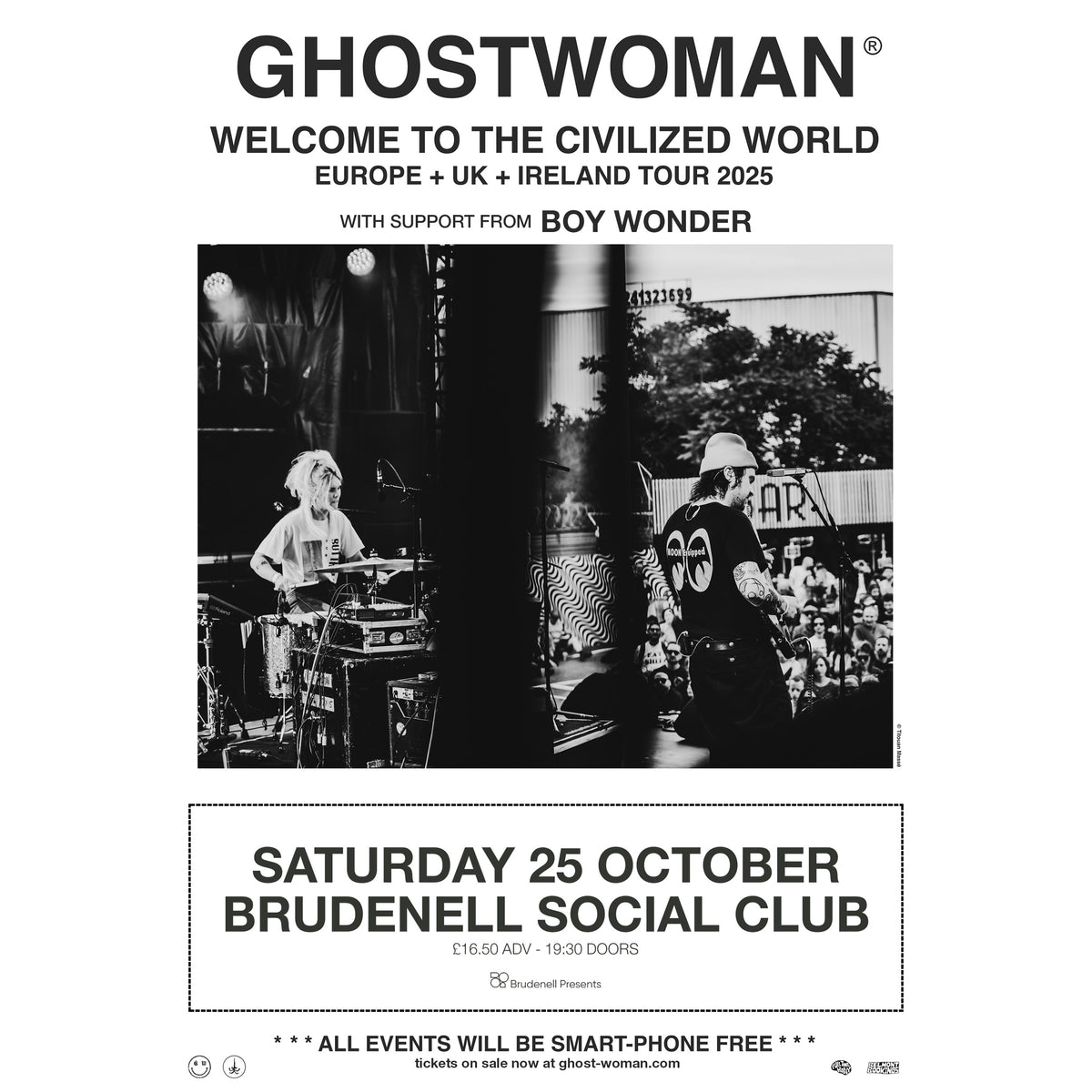 GHOSTWOMAN 25/10/25 @ Brudenell Social Club