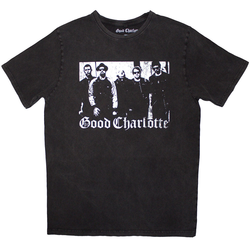 Good Charlotte - Stonewash Band Photo - Unisex Tshirt
