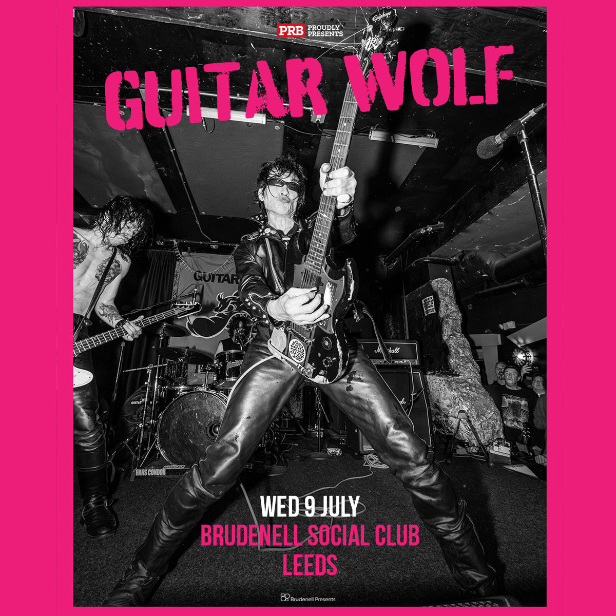 Guitar Wolf 09/07/25 @ Brudnell Social Club