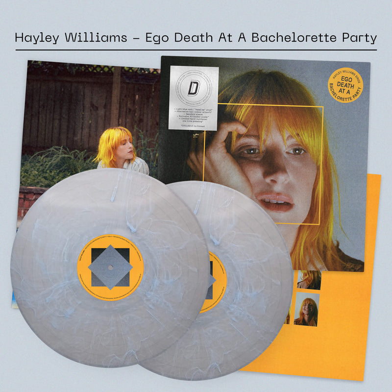Hayley Williams - Ego Death At A Bachelorette Party: Limited Light Blue Swirl Double Vinyl LP + Alternative Artwork DINKED HEAVY ROTATION EDITION EXCLUSIVE 004