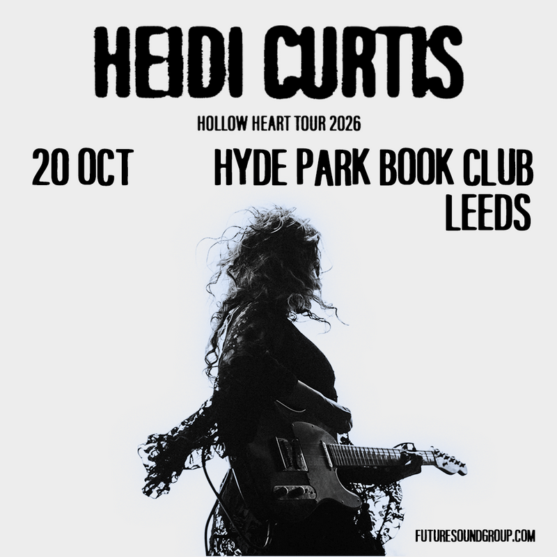 Heidi Curtis 20/10/26 @ Hyde Park Book Club
