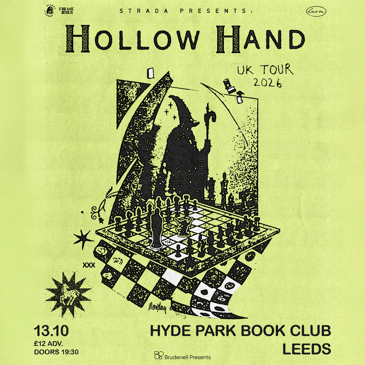 Hollow Hand 13/10/26 @ Hyde Park Book Club
