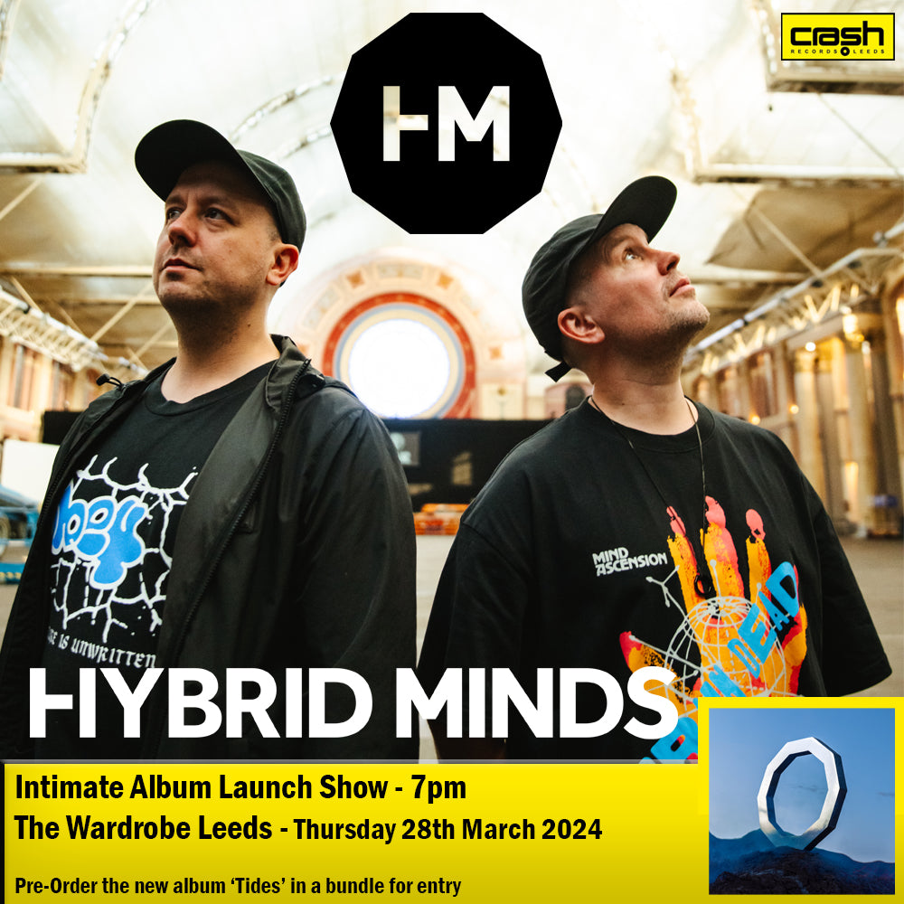 Hybrid Minds - Tides : Album + Ticket Bundle  (Album Launch show at The Wardrobe Leeds) *Pre-order