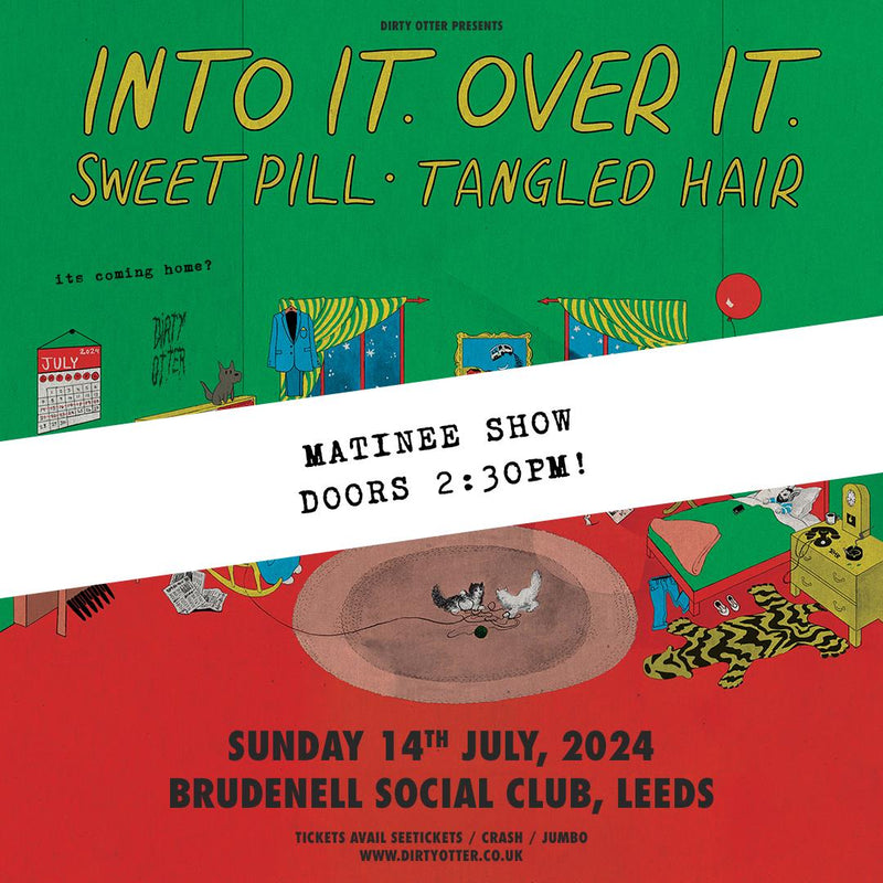 Into It. Over It. + Sweet Pill 14/07/24 @ Brudenell Social Club