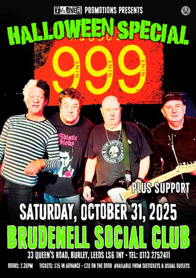 999 31/10/25 @ Brudenell Social Club