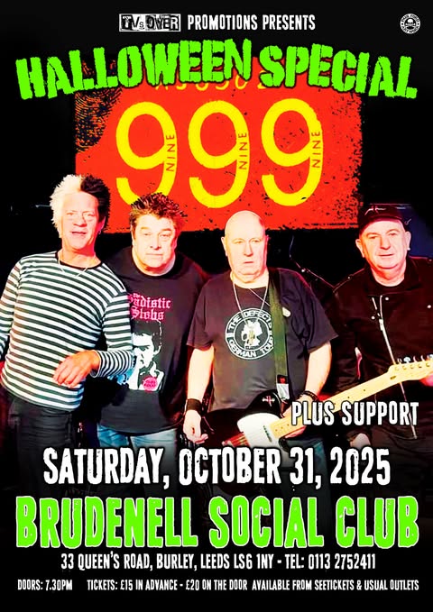 999 31/10/25 @ Brudenell Social Club