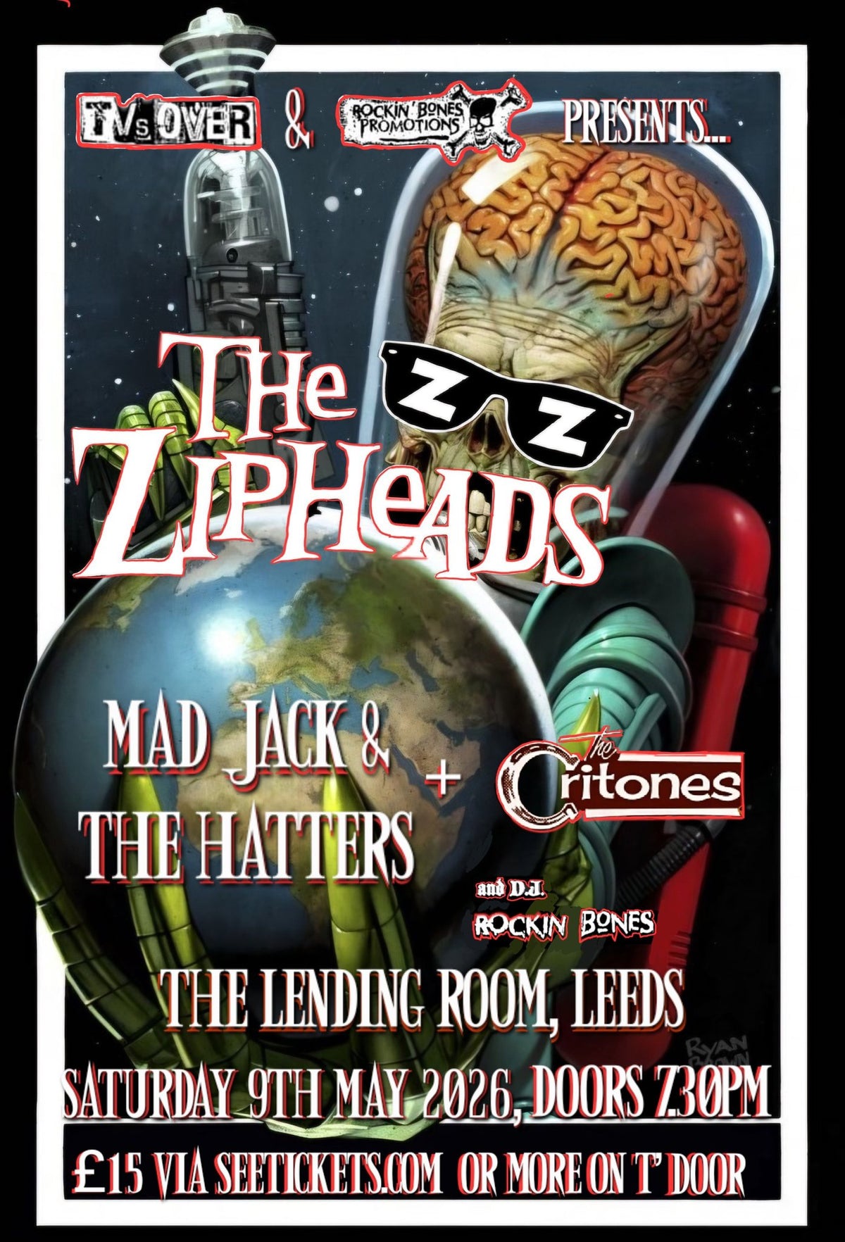 Zipheads (The) 09/05/26 @ Lending Room