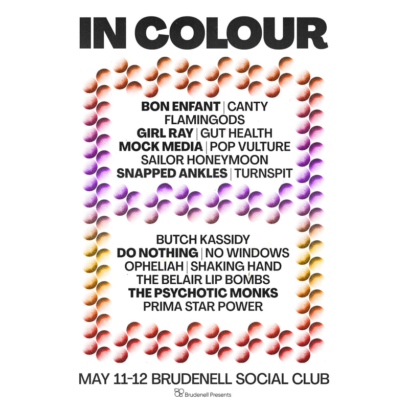 In Colour 11-12/05/24 @ Brudenell Social Club