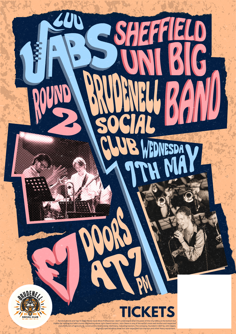 JABS x SUBB 07/05/25 @ Brudenell Social Club