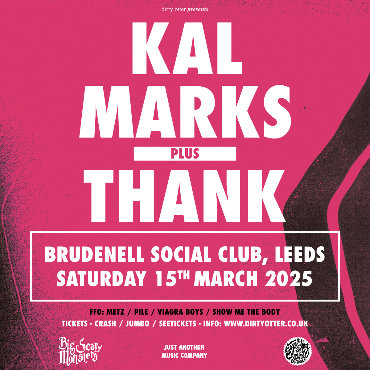 Kal Marks + Thank 15/03/25 @ Brudenell Social Club